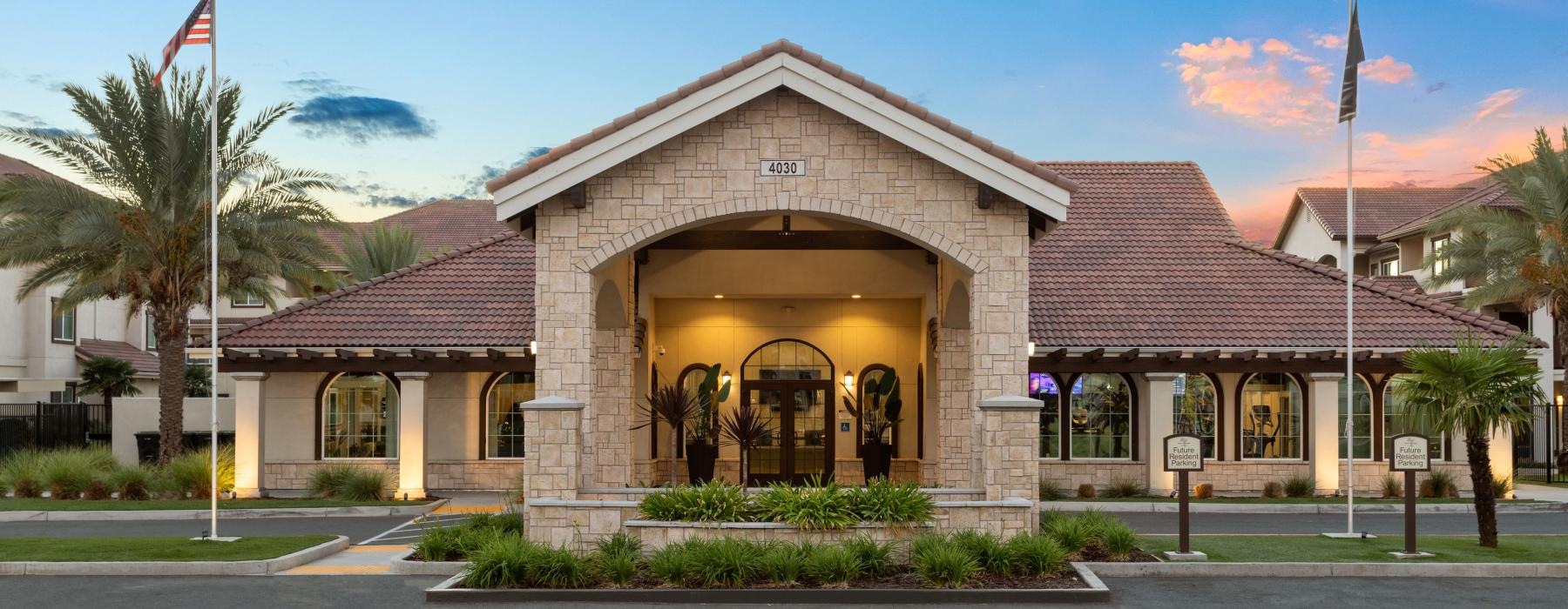 leasing office exterior
