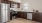 large, open kitchen with window