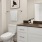 shower/tub combo in bright bathroom